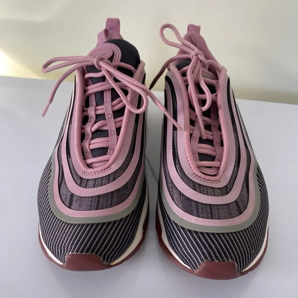 63 Nike Air Max 97 Ultra Pink Running Shoes 917998-601 Size 5.5Y‎